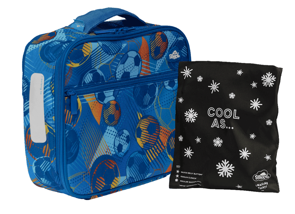 Spencil Big Cooler Lunch Bag + Chill Pack - Game On