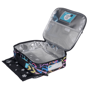 Spencil Big Cooler Lunch Bag + Chill Pack - HEARTS AND CROSSES