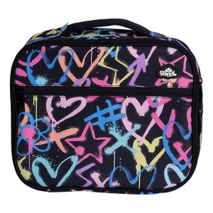 Spencil Big Cooler Lunch Bag + Chill Pack - HEARTS AND CROSSES
