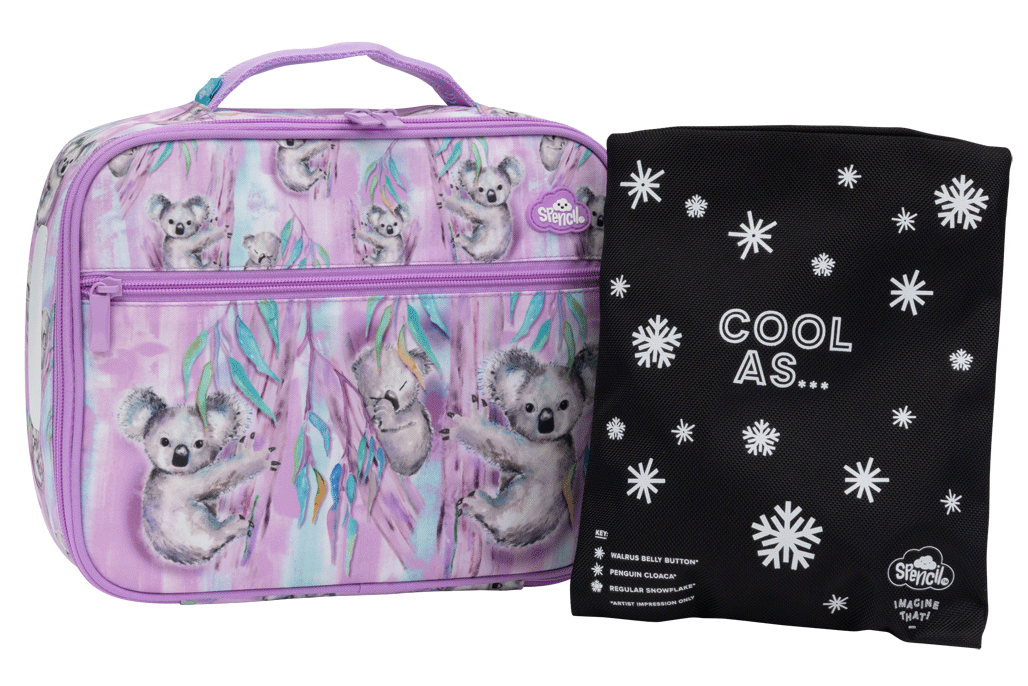 Spencil Big Cooler Lunch Bag + Chill Pack - Koala Haven