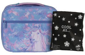 Spencil Big Cooler Lunch Bag + Chill Pack -  Unicorn Magic