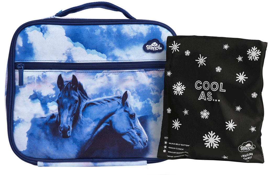 Spencil Big Cooler Lunch Bag + Chill Pack - SKY DANCER