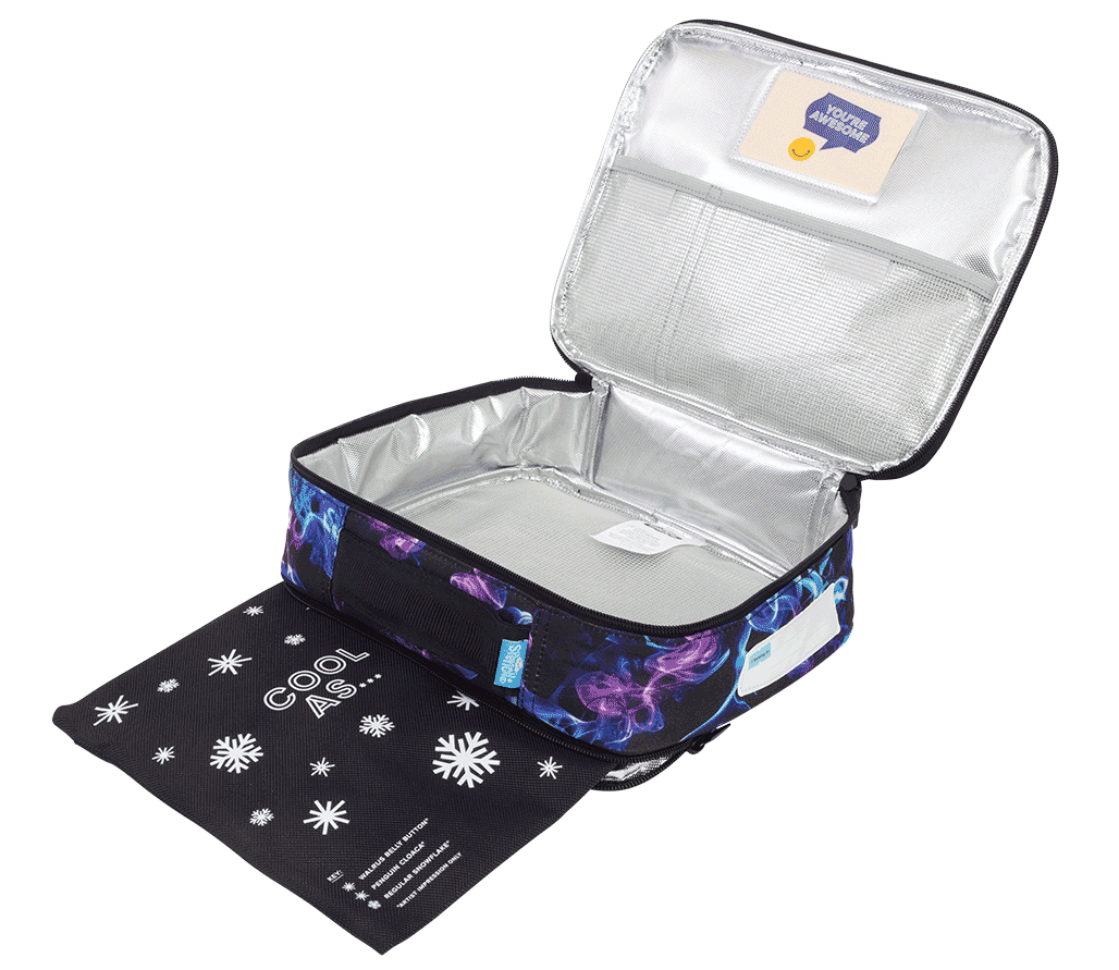 Spencil Big Cooler Lunch Bag + Chill Pack - HIGH VOLTAGE