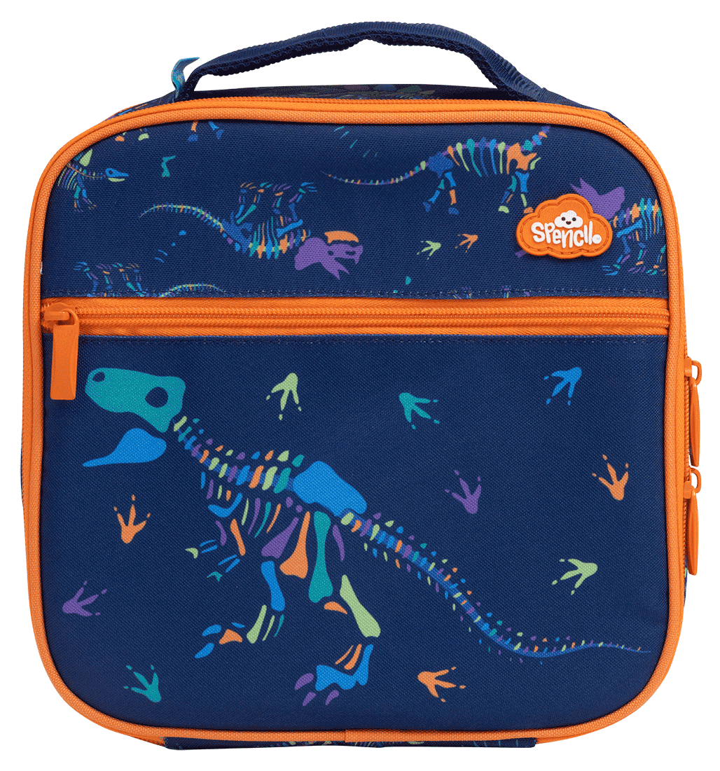 Spencil Little Cooler Lunch Bag + Chill Pack -DINO BONES