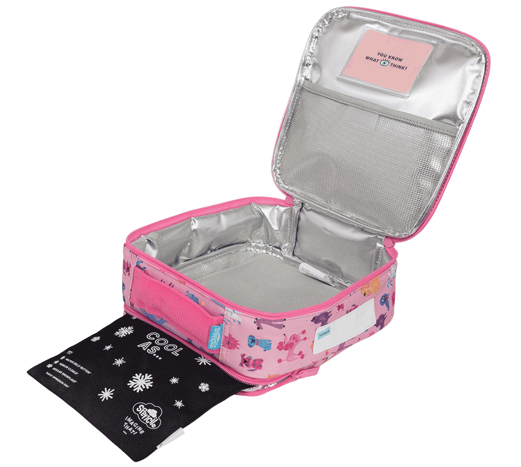 Spencil Little Cooler Lunch Bag + Chill Pack - DOODLE DOGS