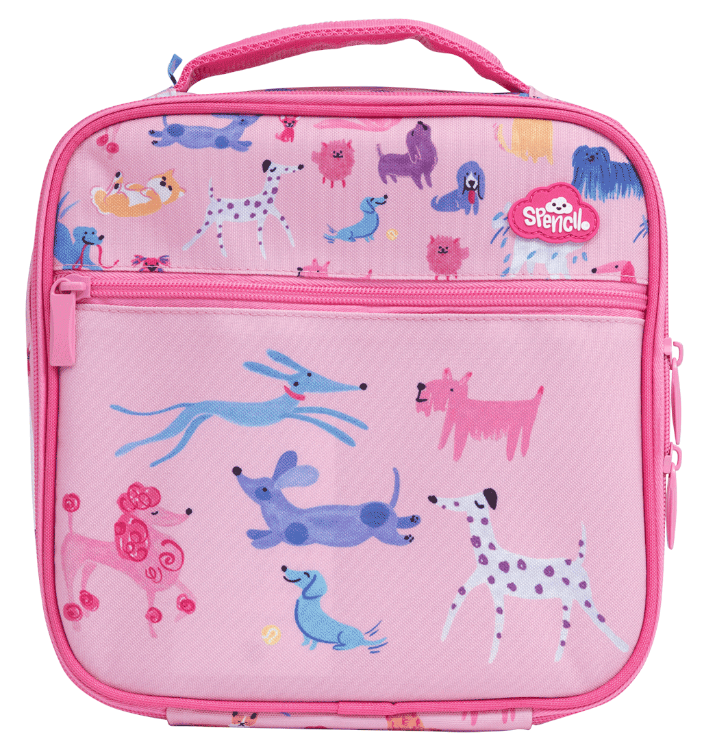 Spencil Little Cooler Lunch Bag + Chill Pack - DOODLE DOGS