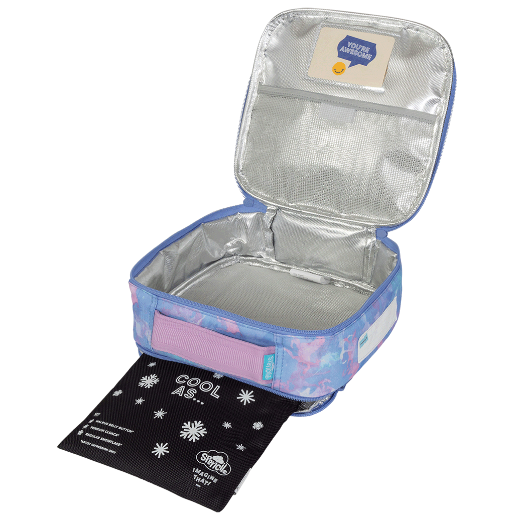 Spencil Little Cooler Lunch Bag + Chill Pack - UNICORN MAGIC