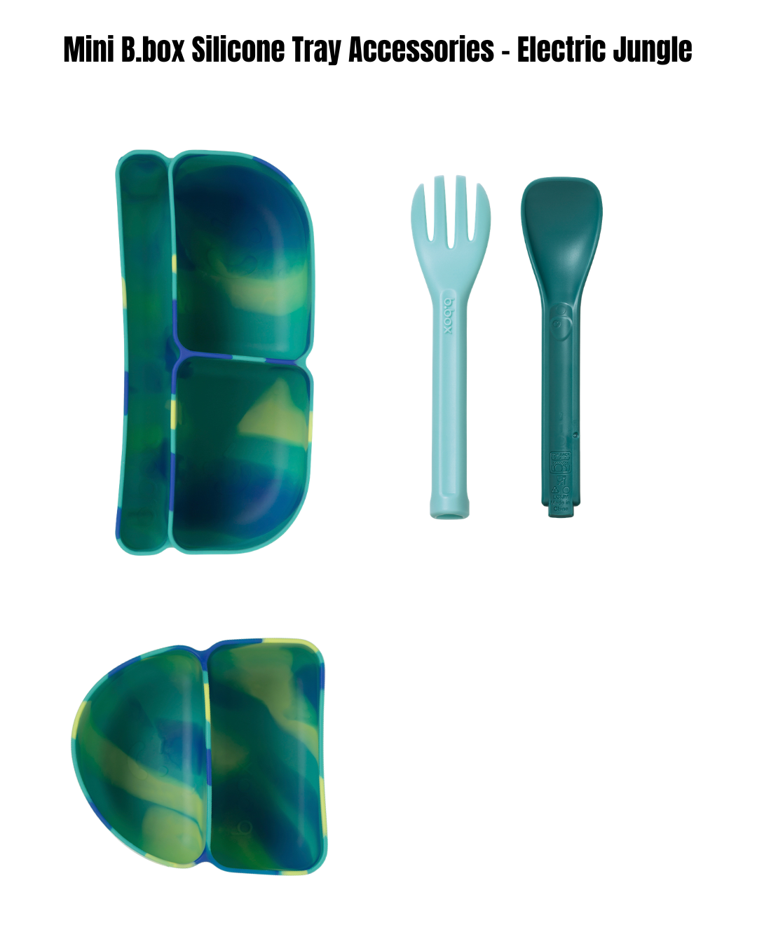 Mini B.BOX AND SNACK BOX INSERT BUNDLE - Electric Jungle