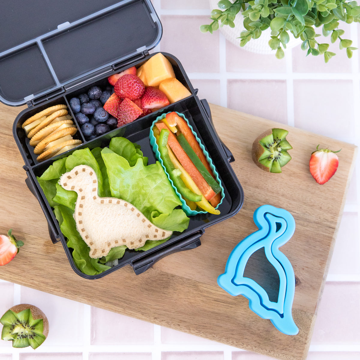 Lunch Punch Cut &amp; Crimp Sandwich Pocket - Dinosaur