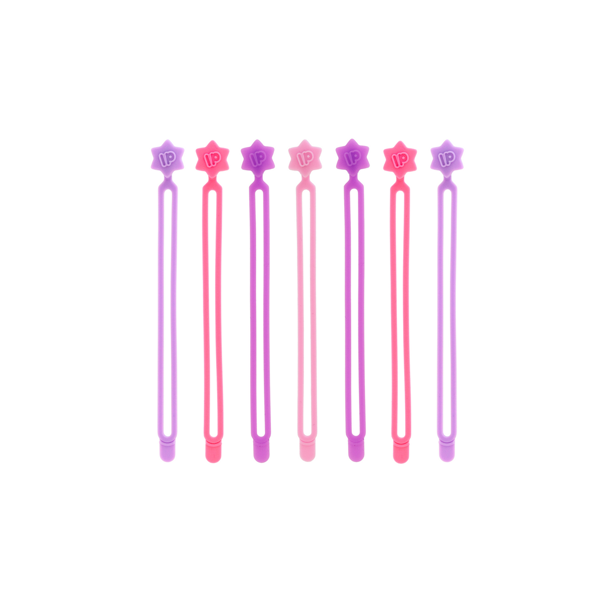 Lunch Punch Silicone Wrap Bands - Blush