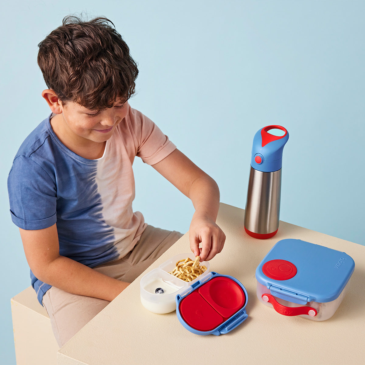 B Box - Lunch Box Large  - Blue Blaze