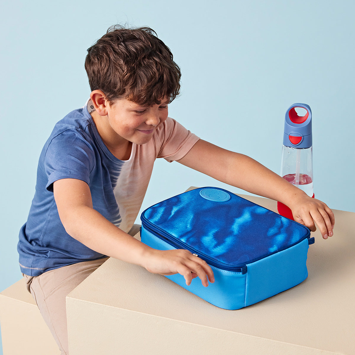 B Box - Lunch Box Large  - Blue Blaze