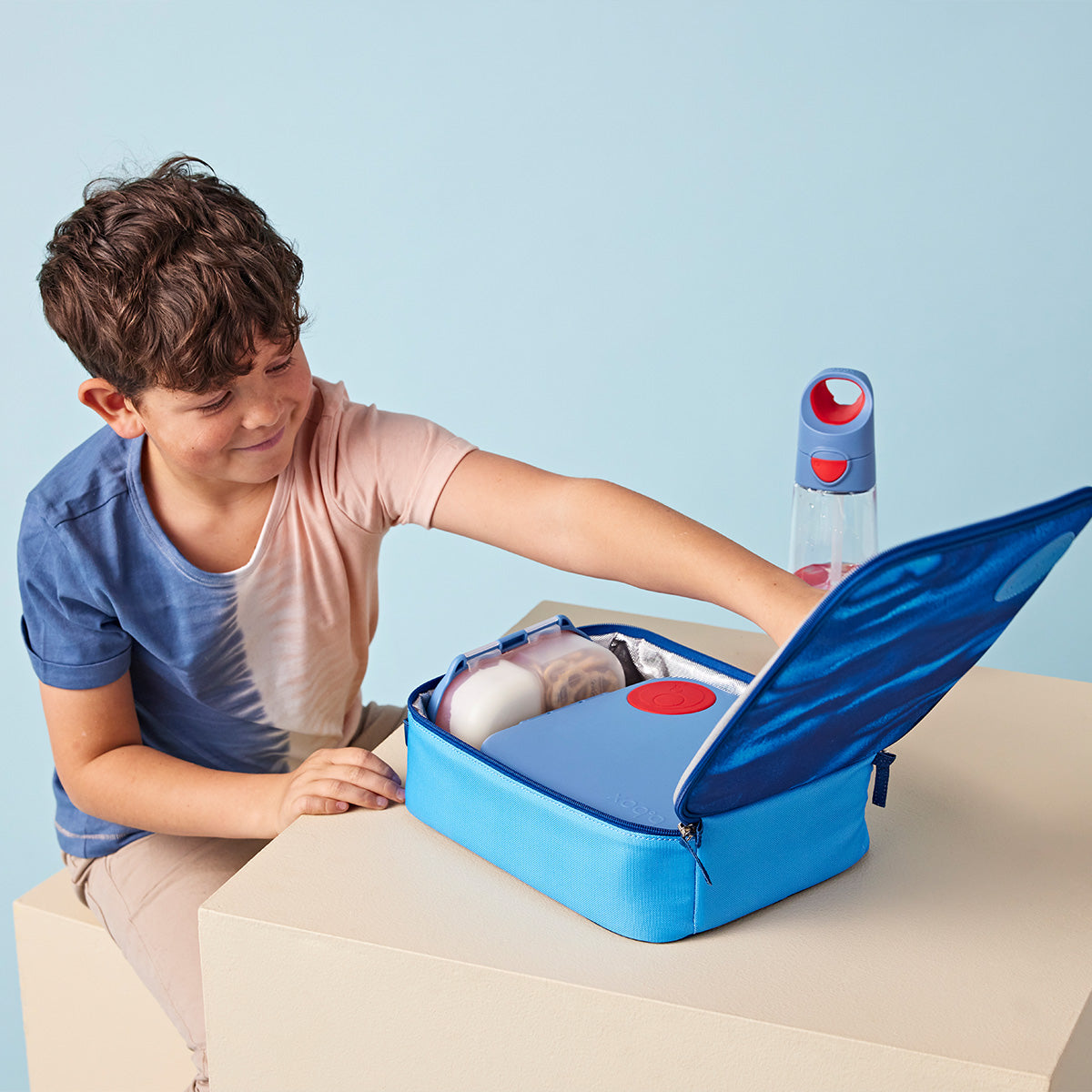 B Box - Lunch Box Large  - Blue Blaze