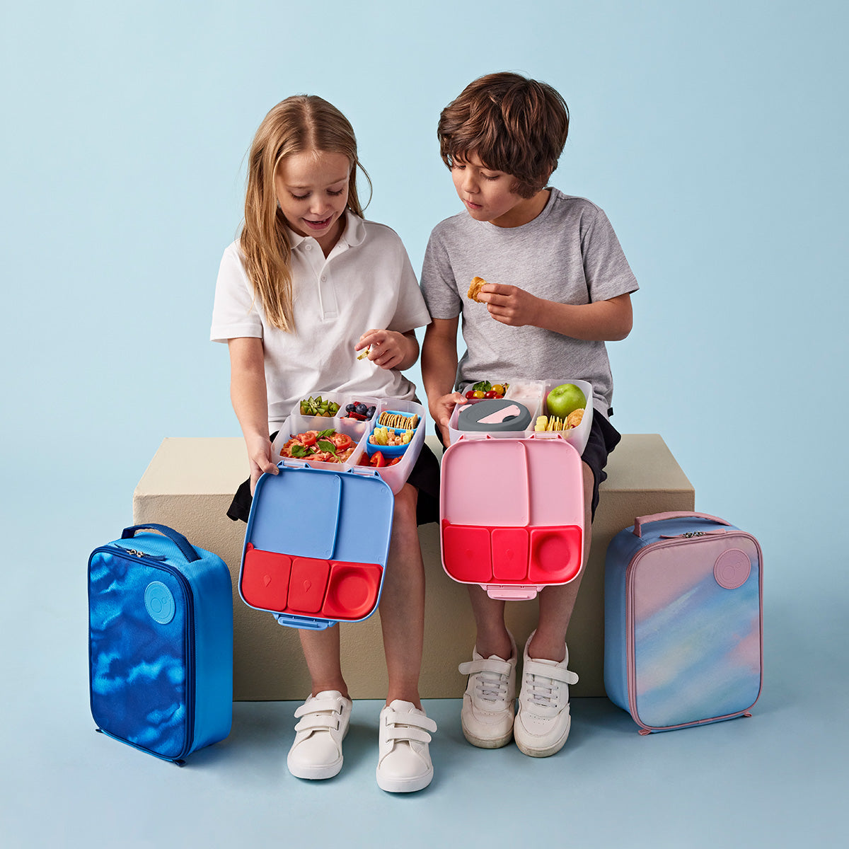 B Box - Lunch Box Large  - Blue Blaze