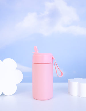 350ml Drink Bottle Sipper - Camellia