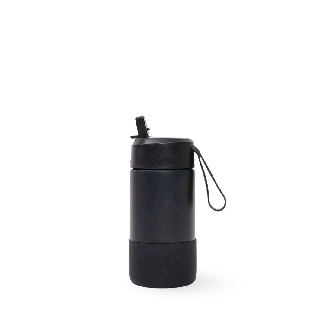 MontiiCo 350ml Drink Bottle Sipper - Midnight