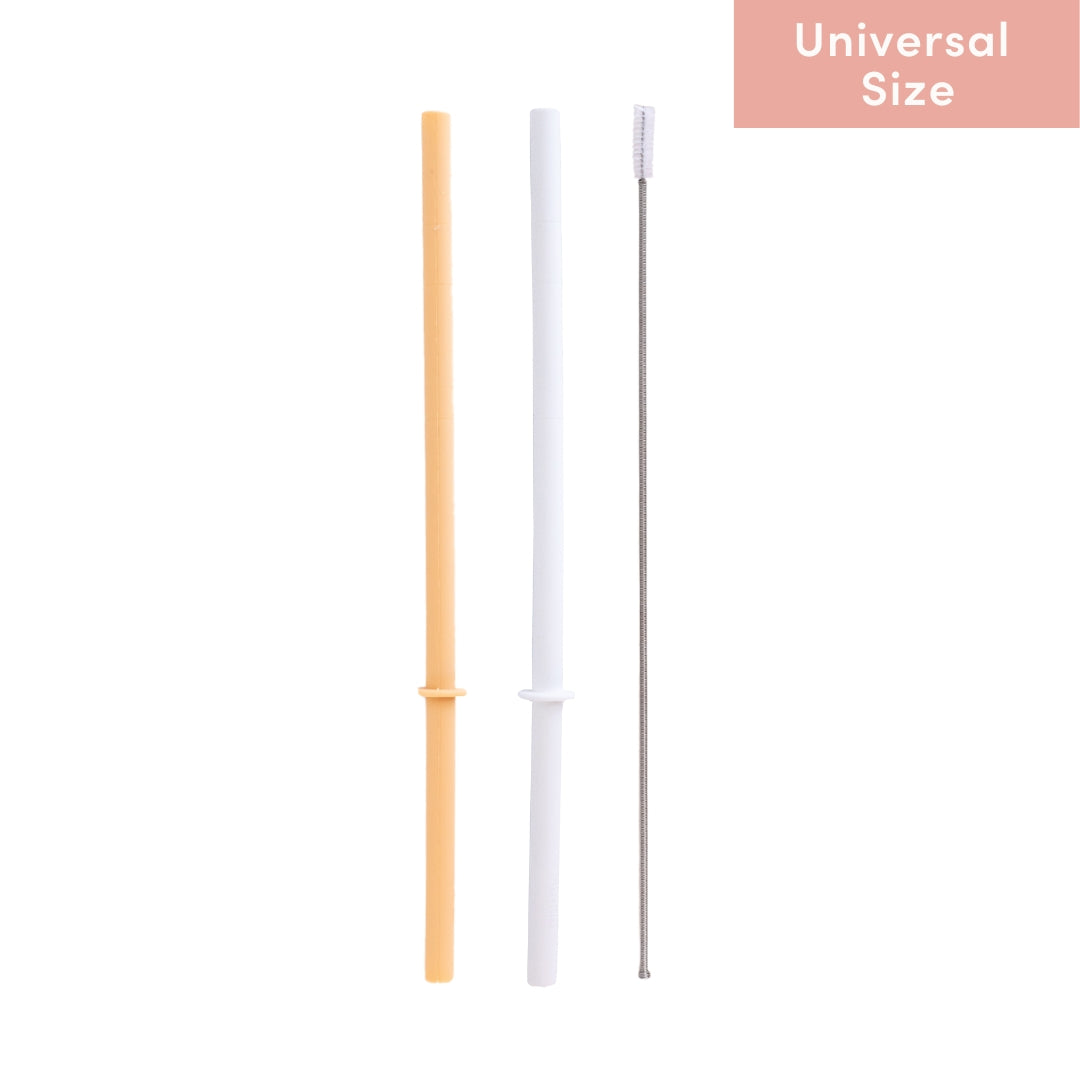 Flexi Stopper Straw Set  - Dune &amp; Blizzard