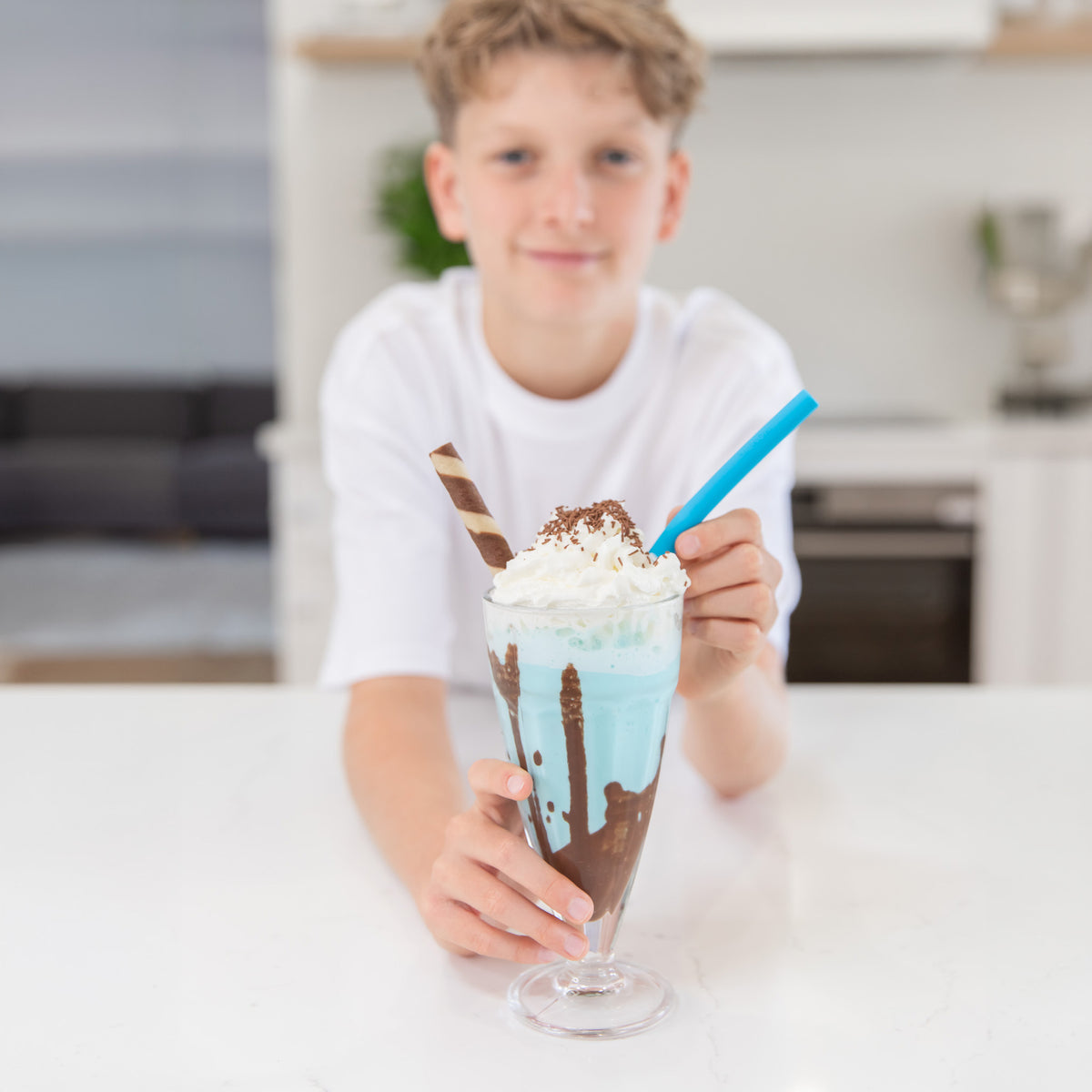 Flexi Stopper Straw Set - Coastal &amp; Mojito