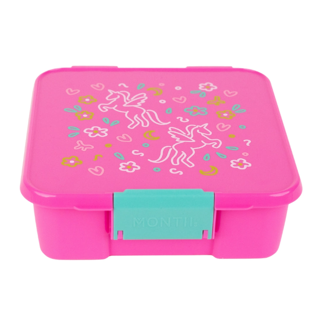 Bento Three Lunch Box - Unicorn Magic