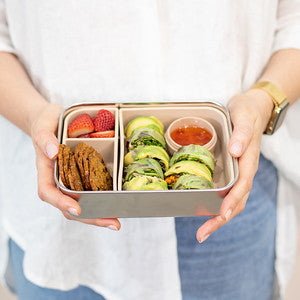 MontiiCo Multi-Way Lunch Box - Sand