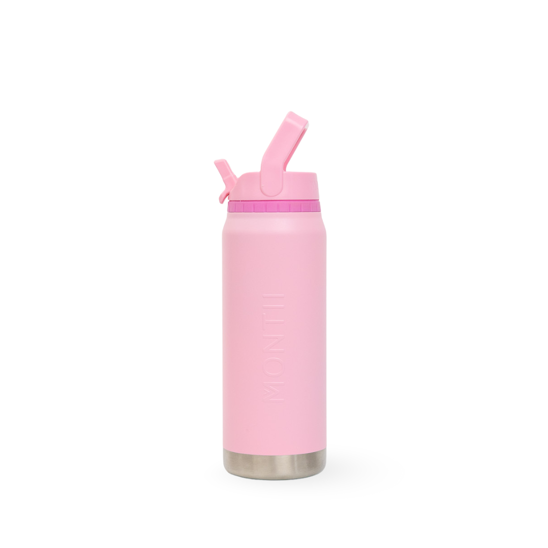 Montii.Co Drink Bottle Sport Sipper Lid 750ml - Bubblegum