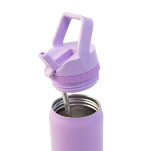 Montii.Co Drink Bottle Sport Sipper Lid 450ml - Lilac