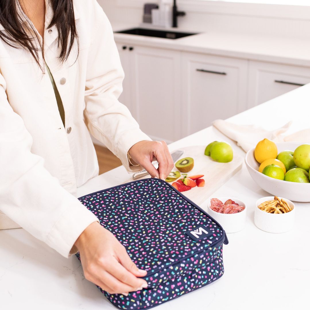 Montiico Insulated Lunch bag - Confetti - large