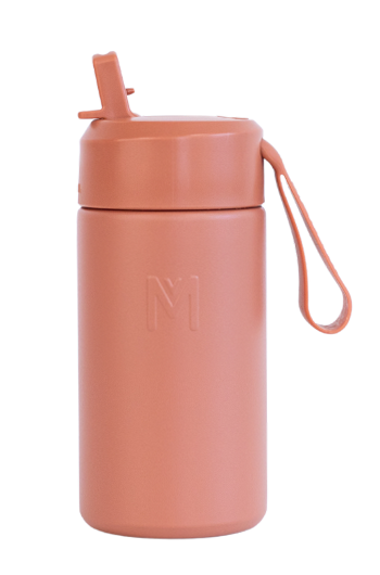 MontiiCo FUSION 350ML Drink Bottle with Sipper Lid - Clay