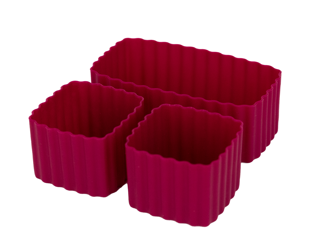 Bento Cups Mixed - Crimson