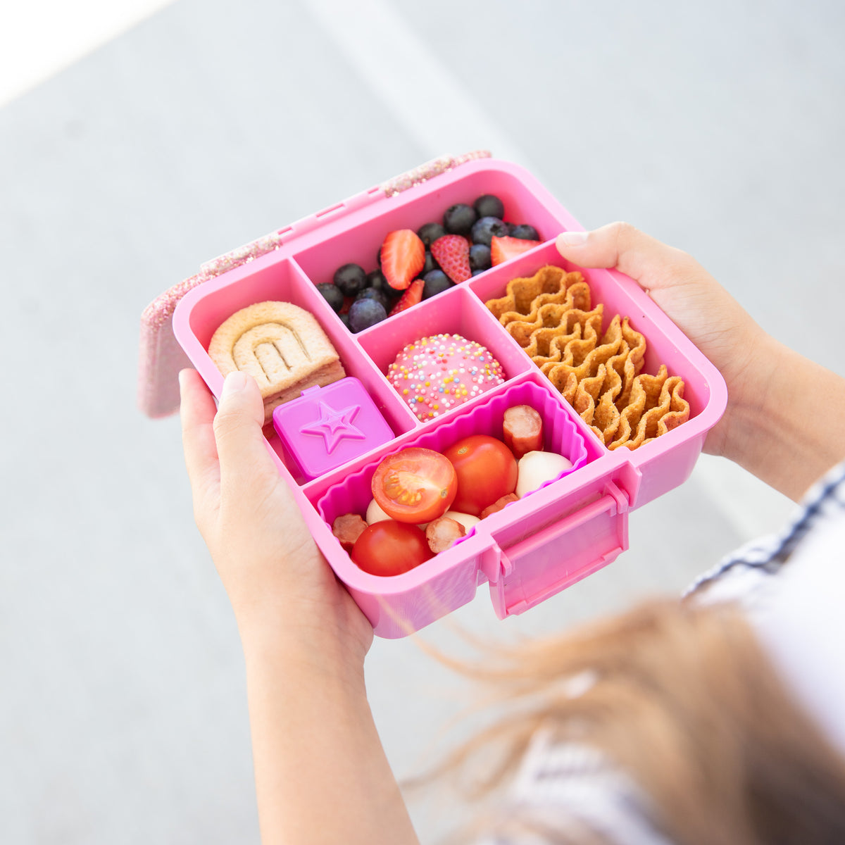 Montiico Bento Five Lunch Box - Floss Glitter LIMITED EDITION