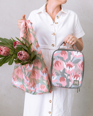 MontiiCo Reusable Shopper Bag - Botanica