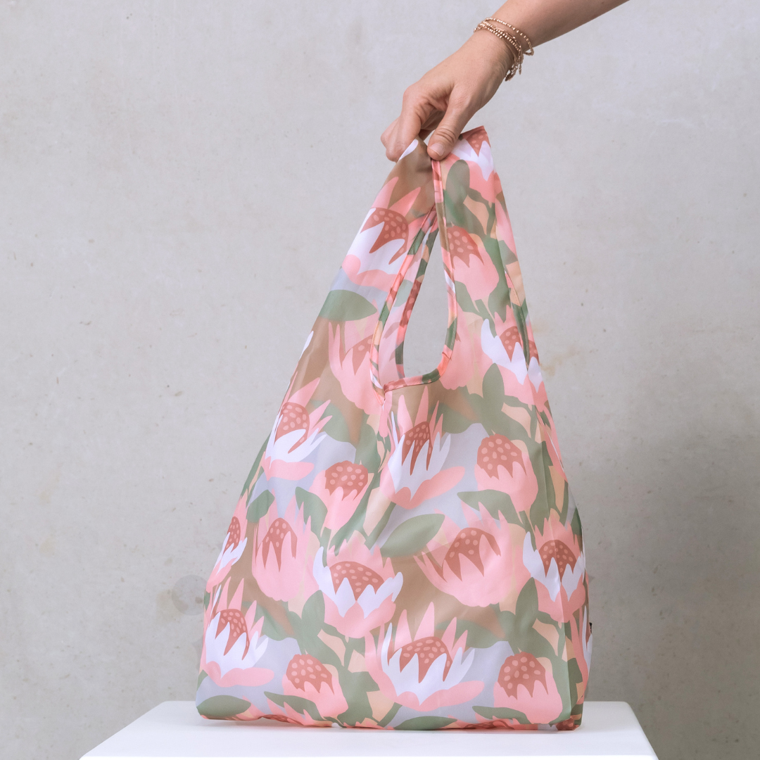 MontiiCo Reusable Shopper Bag - Botanica