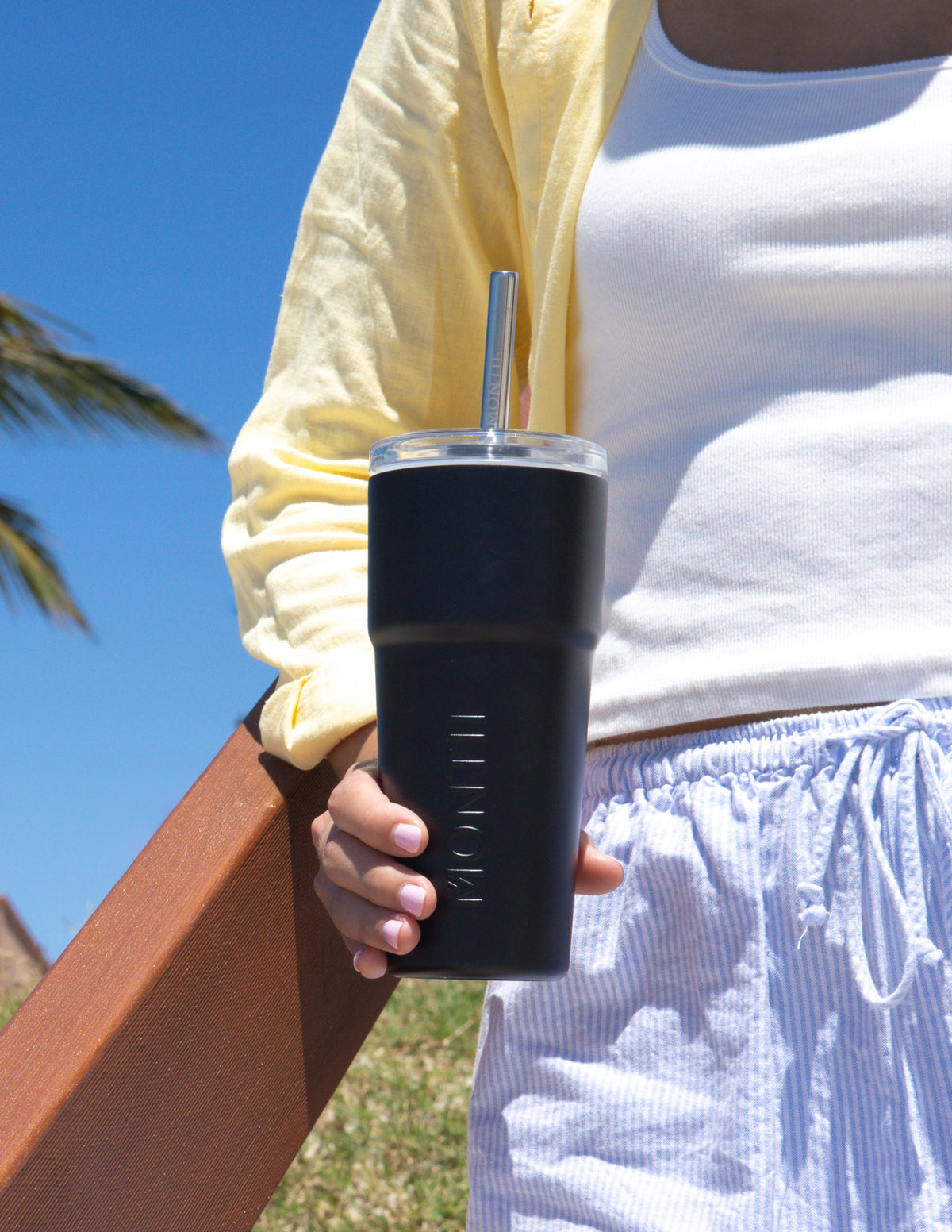 MontiiCo 575ml Chill Smoothie Cup - Midnight