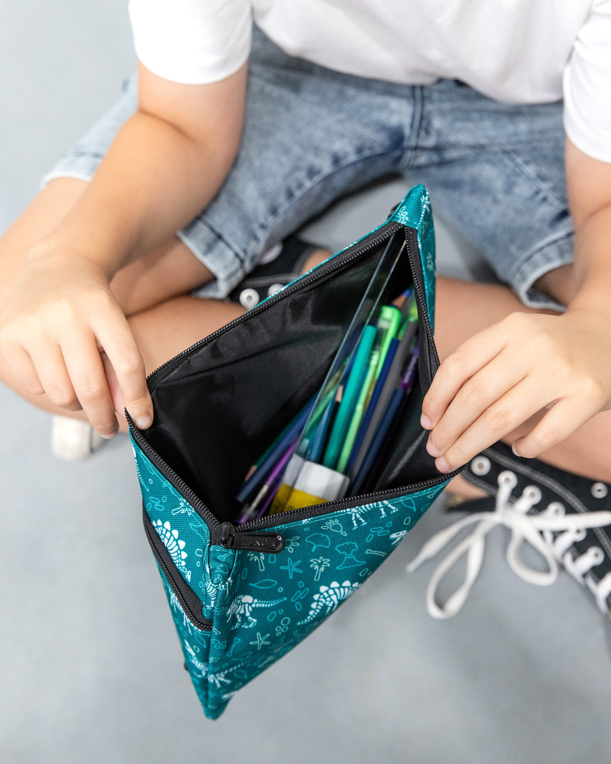 MontiiCoPencil Case - Dinosaur Land