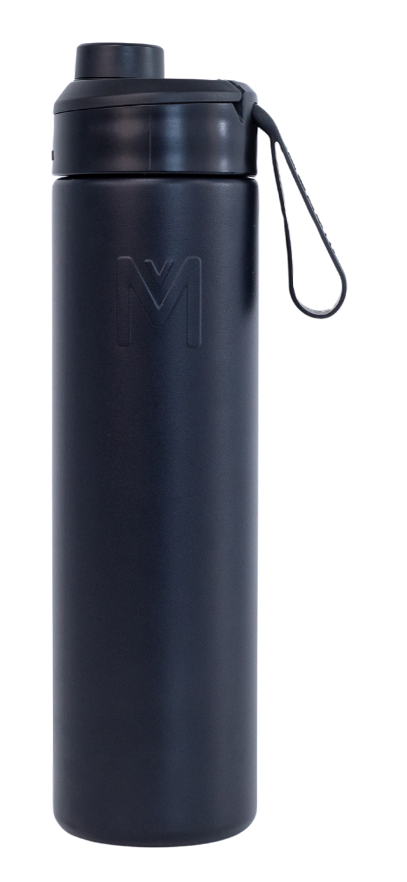 Montii.co Fusion 700ml Drink Bottle - Screw Top - Midnight