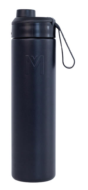 Montii.co Fusion 700ml Drink Bottle - Screw Top - Midnight