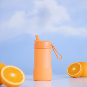 350ml Drink Bottle Sipper - Tangerine