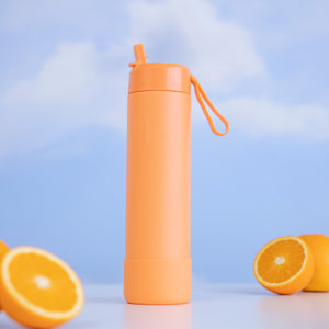 Montii.co Fusion 700ml Drink Bottle Sipper - Tangerine