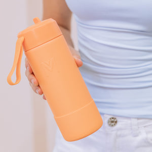 MontiiCo FUSION 475ml Drink Bottle Sipper - Tangerine