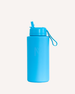 Montii.co Fusion Sipper Lid + Straw 1L - Coastal