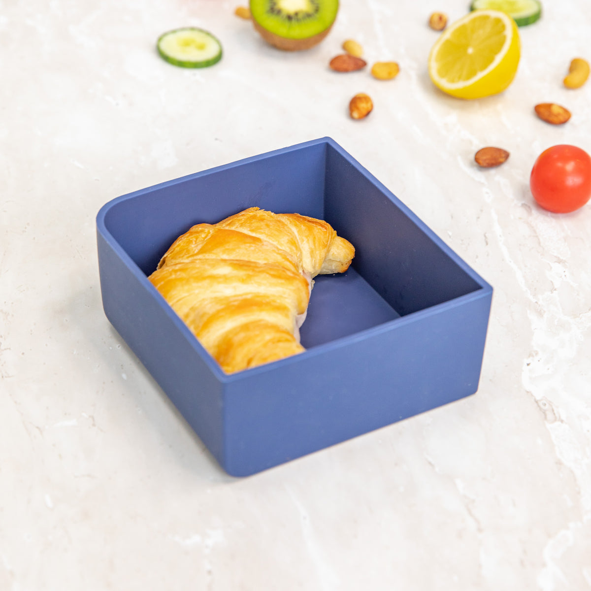 Montiico Bento Feast Square Tray - Navy
