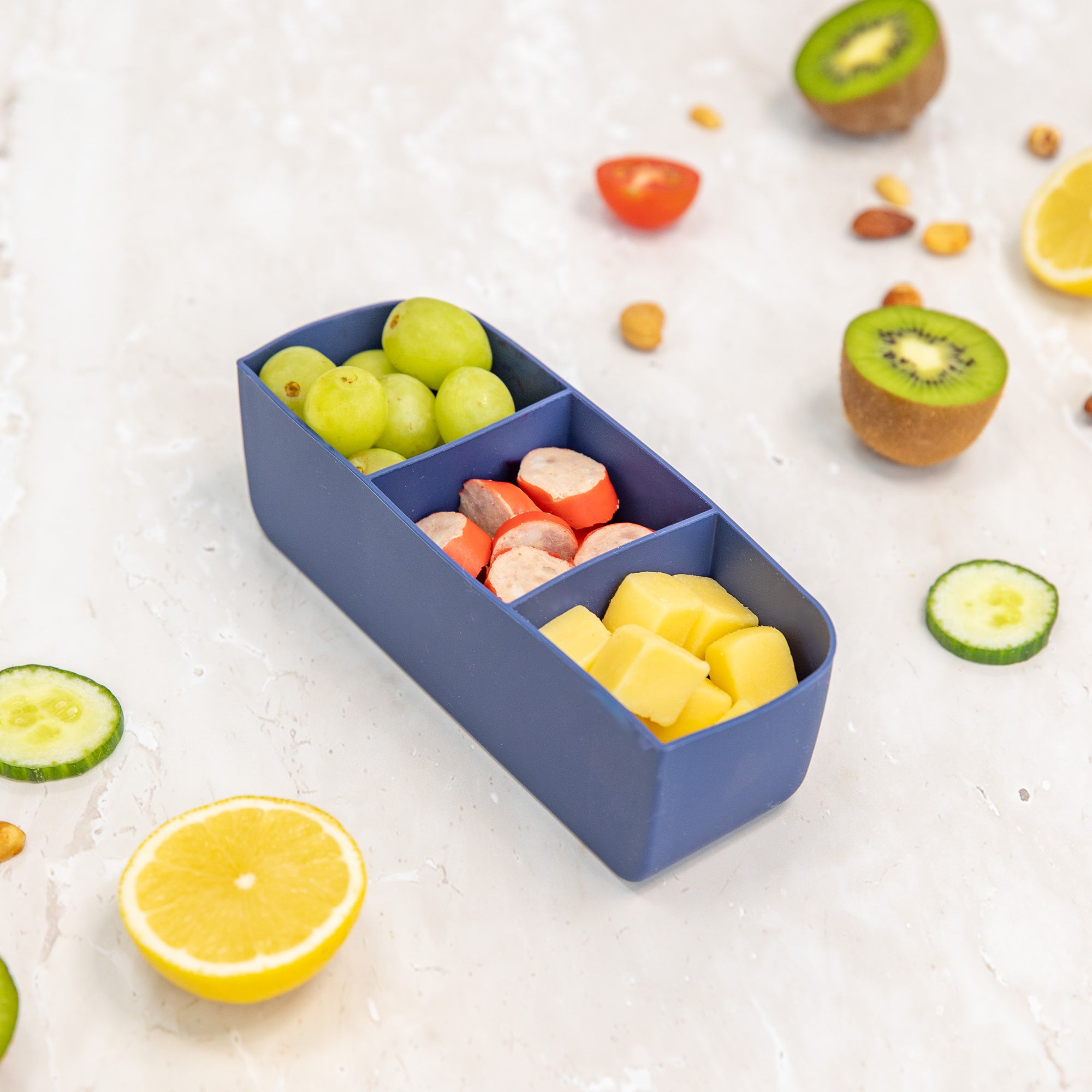 Montiico Feast Silicone Tray - Navy