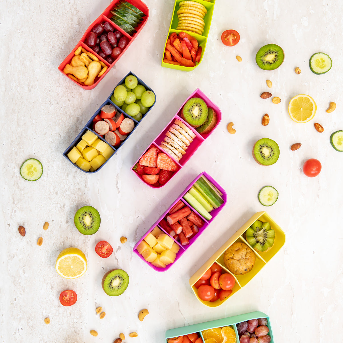 Montiico Feast Silicone Tray - Matcha