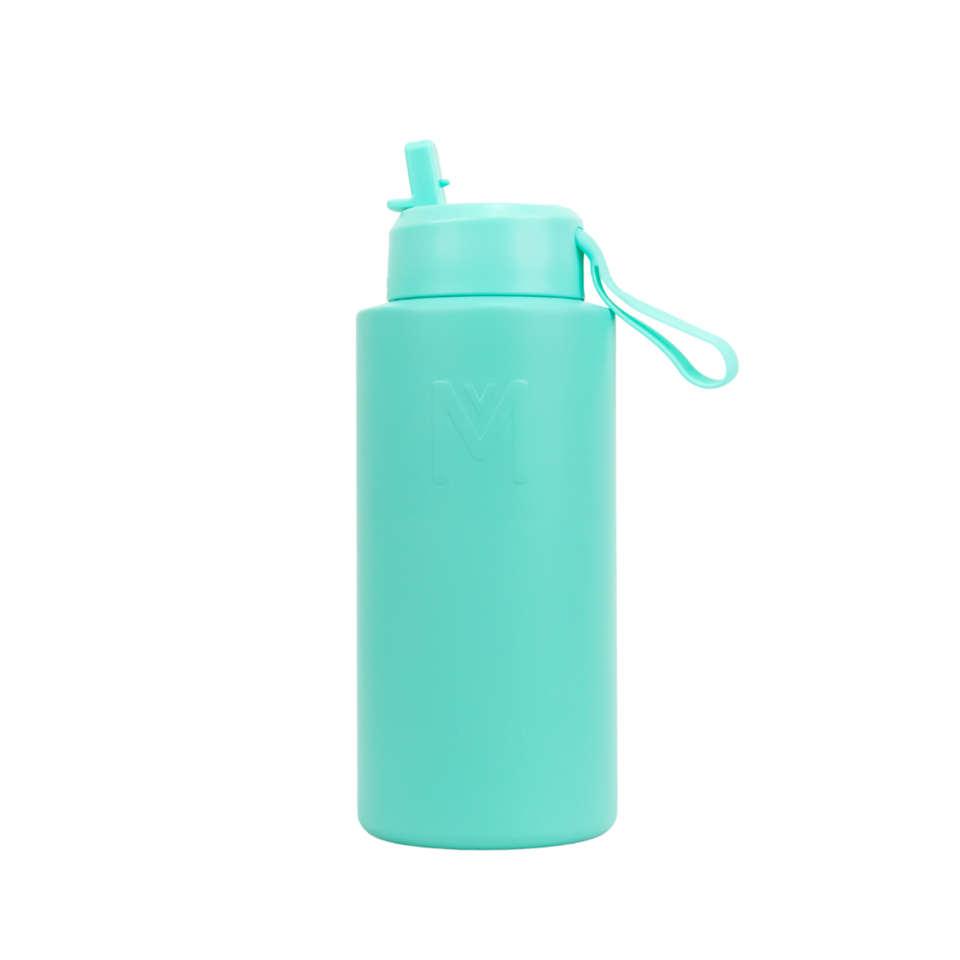 Montii.co Fusion Sipper Lid + Straw 1L - Lagoon
