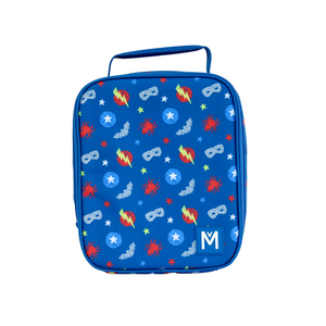 MontiiCo Large Insulated Lunch Bag - Superhero