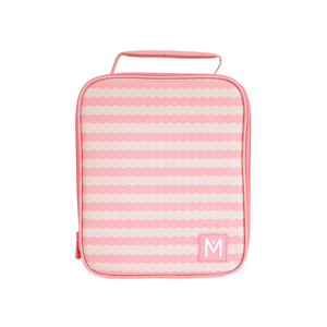 MontiiCo Large Insulated Lunch Bag - Ripple Camellia