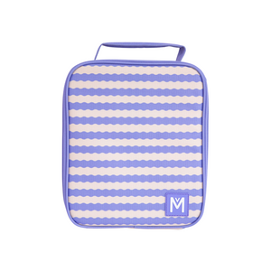 MontiiCo Large Insulated Lunch Bag - Ripple Cloud