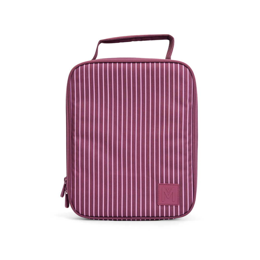 MontiiCo Large Insulated Lunch Bag - Ruby (NEW SIZE)