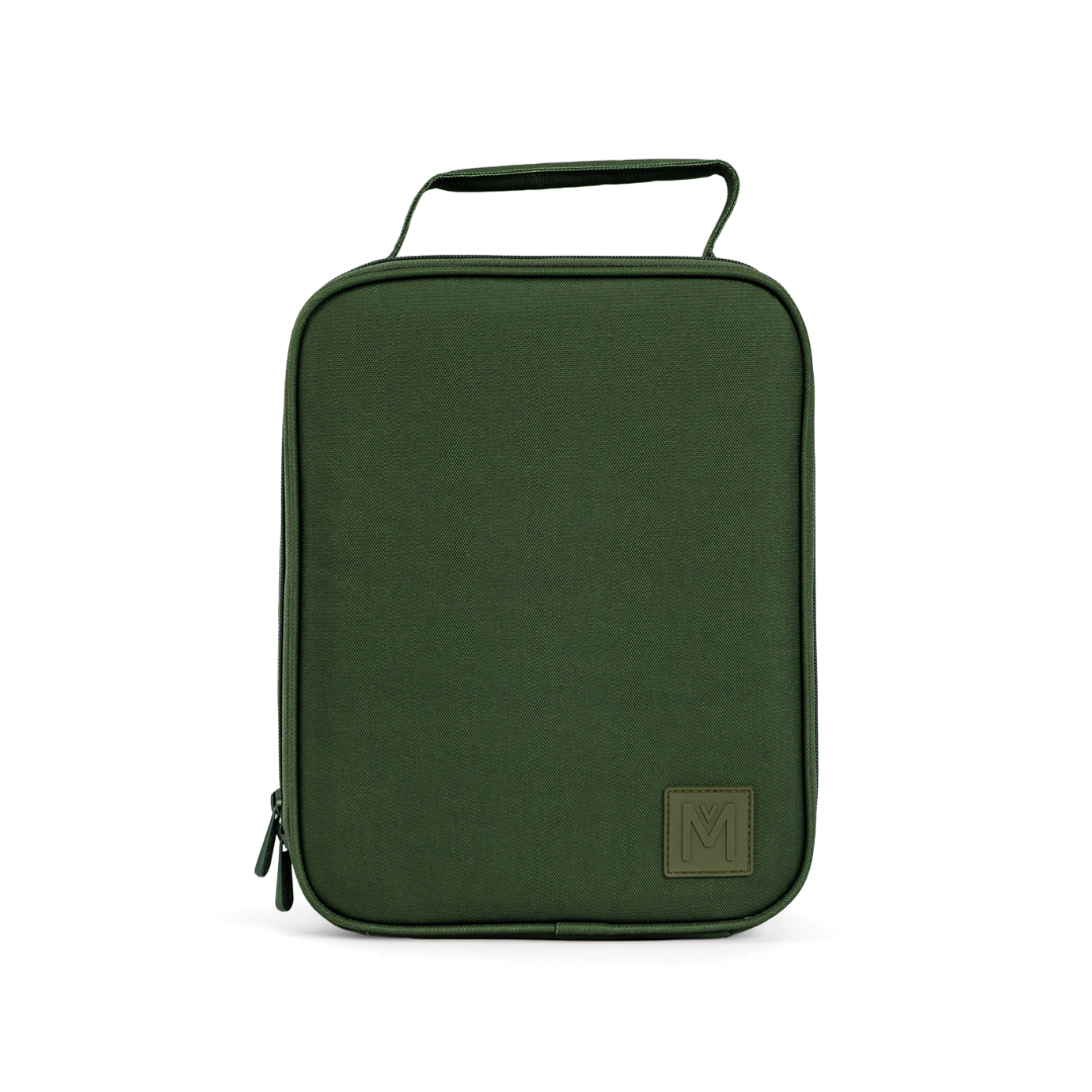 MontiiCo Large Insulated Lunch Bag - Khaki