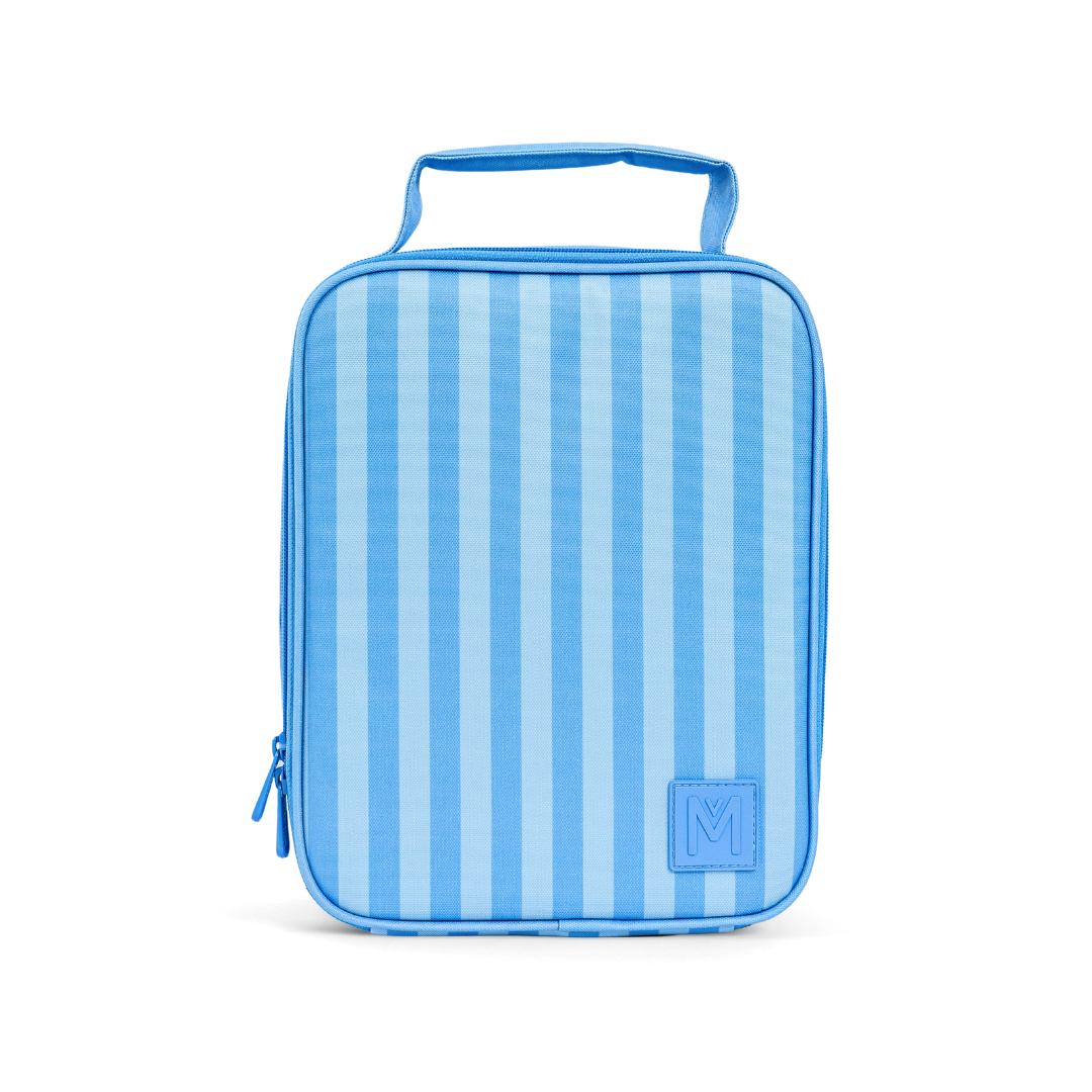 MontiiCo Large Insulated Lunch Bag - Splash Stripe
